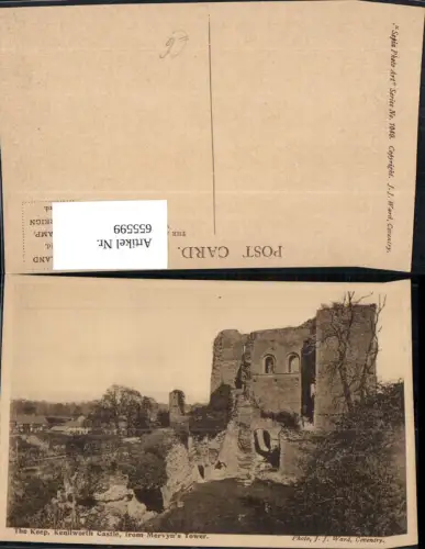 655599,Kenilworth Kenilworth Castle The Keep form Mervyns Tower