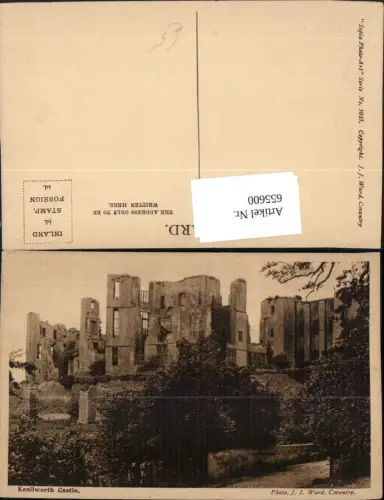 655600,Kenilworth Kenilworth Castle