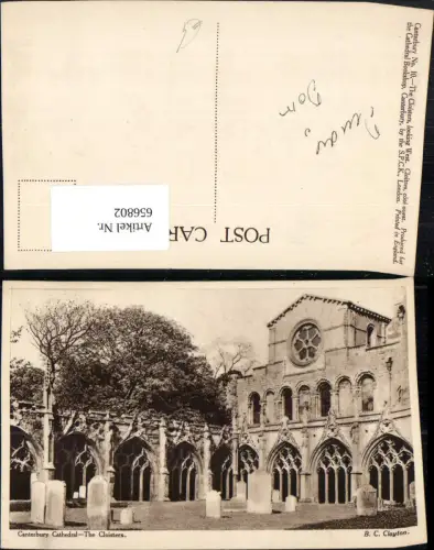 656802,Canterbury Cathedral The Cloisters