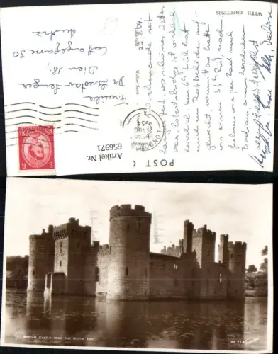 656971,Bodiam Castle from the South East Schloss England