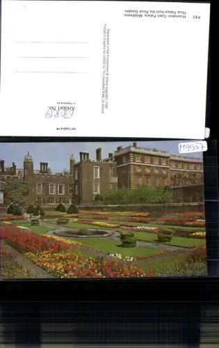 670819,Hampton Court Palace Middlesex Palace from the Pond Garden England