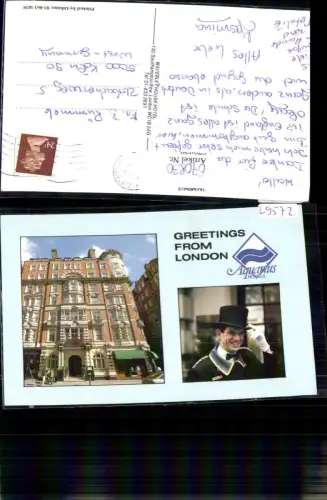 670830,Mehrbild Ak London Aquarius Hotels England
