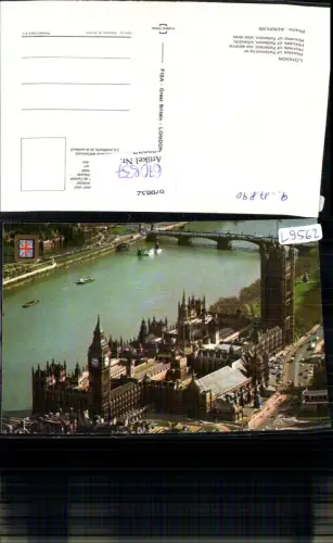 670837,Luftbild London Houses of Parliament by air England