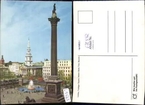 670842,London Trafalgar Square Nelson-Säule England