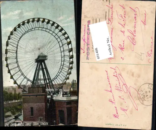 691408 England London Earls Court The Great Wheel Riesenrad
