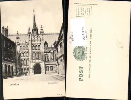 691410 England London Guildhall Kutsche