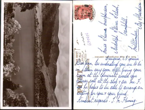 691416 Scotland Loch Tay Glen Lyon Mountains Kenmore Killin Lawers