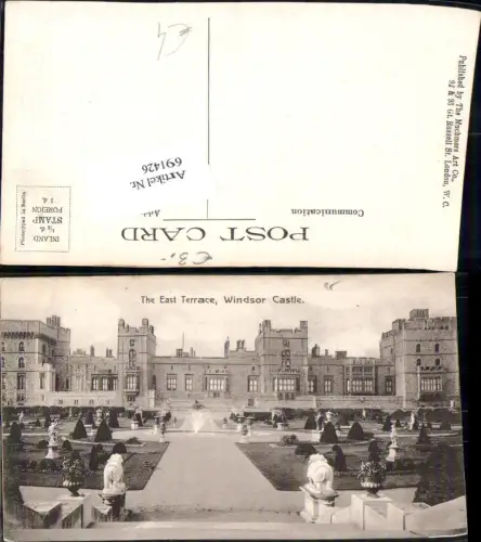 691426 England Windsor Castle The East Terrace