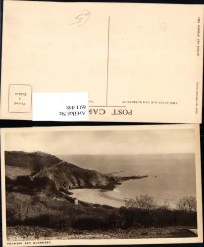 691448 England Guernsey Fermain Bay