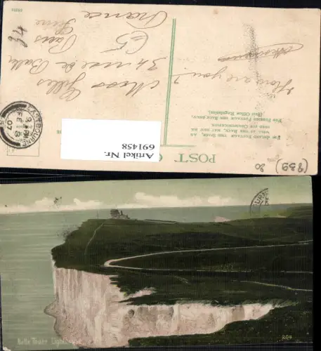 691458 England Belle Toute Lighthouse Leuchtturm Eastbourne