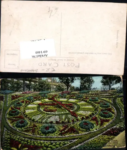 691460 Scotland Edinburgh Blumenuhr