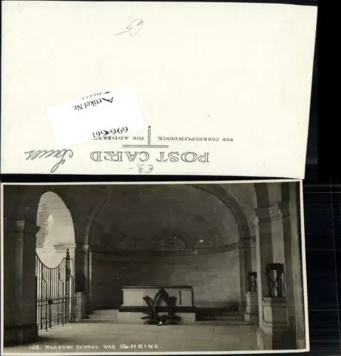 696661 London Harrow School War Shrine