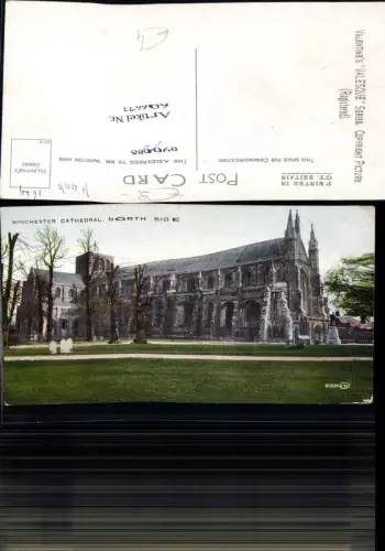 696673 Winchester Cathedral North Side Hampshire