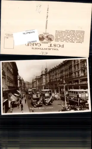 698693 London Regent Street Bus Stockbus
