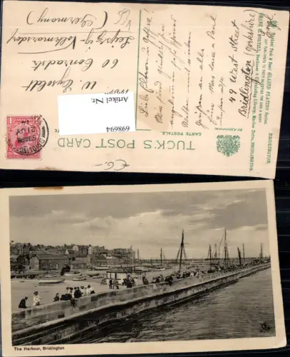 698694 Bridlington Harbour pub Tuck