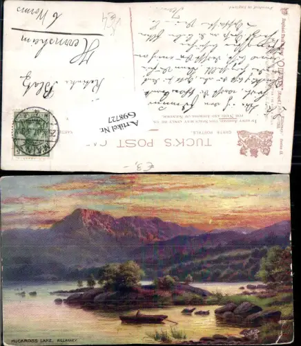 698727 Künstler AK Killarney Muckross Lake pub Raphael Tuck 7260
