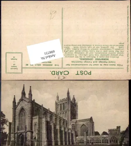 698731 Hereford Cathedral