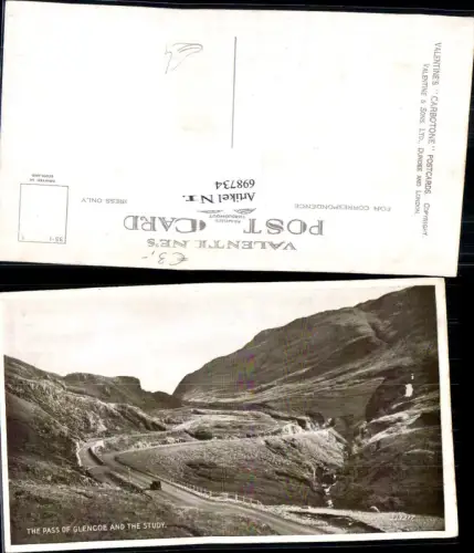 698734 Pass of Glencoe and the Study Scotland Highland