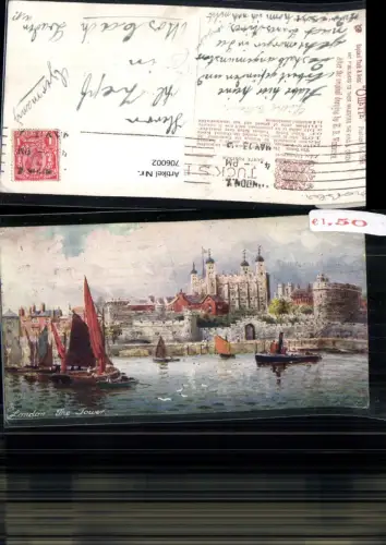 706002 Künstler AK London The Tower pub Raphael Tuck Sons 7968