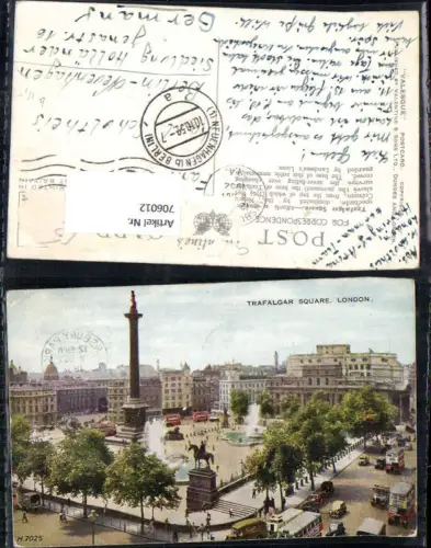 706012 London Trafalgar Square Brunnen