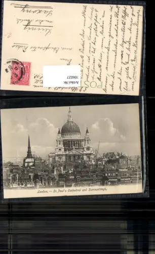 706027 London St Pauls Cathedral and Surroundings