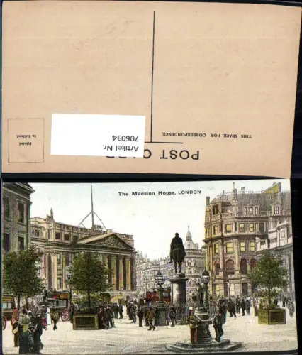706034 London The Mansion House Denkmal