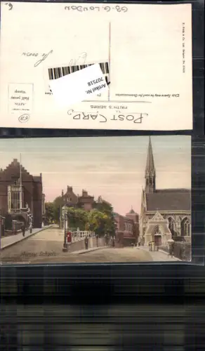 707518 Künstler AK London Harrow Schools Streetview
