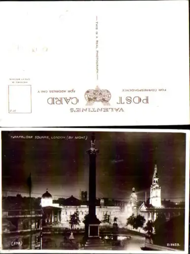 707575 London Trafalgar Square by Night