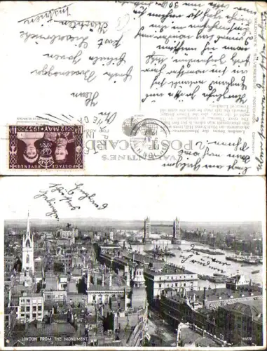 707577 London from Monument gel Lieserbrücke