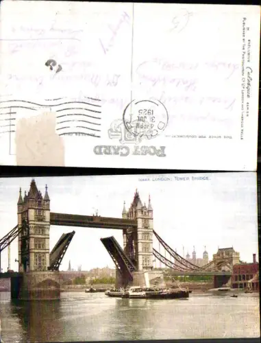 707598 London Tower Bridge Dampfer