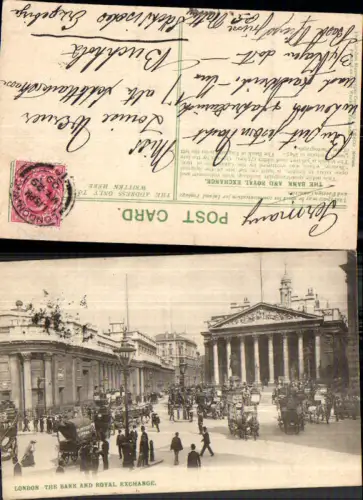 707610 London The Bank Royal Exchange pub London Stereoscopic Company Lesco