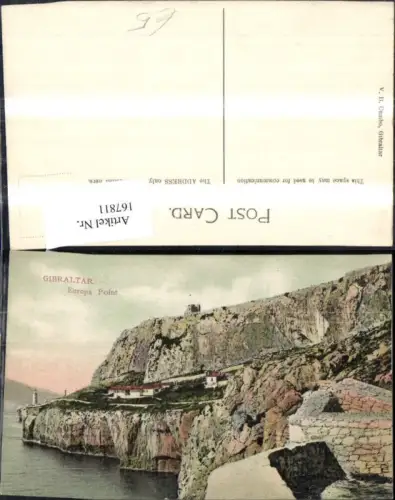 167811,Gibraltar Europa Point Britisches Überseegebiet