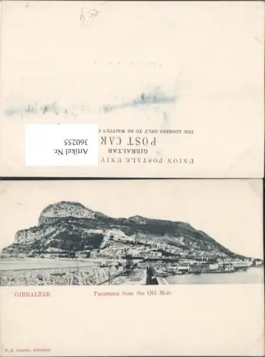 360255,Gibraltar Panorama from the Old Mole Totale