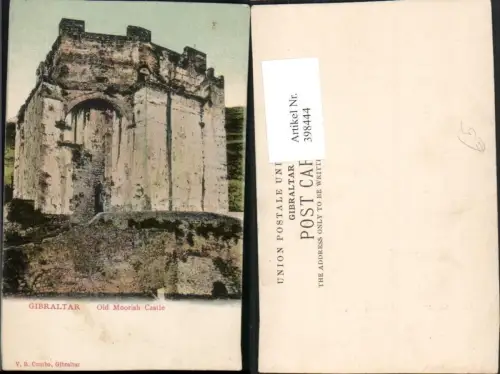 398444,Gibraltar Old Moorish Castle Burg