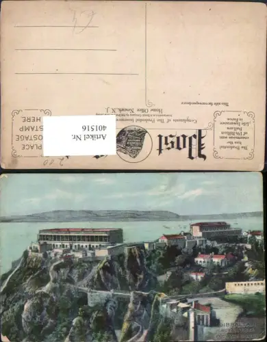 401516,Gibraltar Buena vista from the South Teilansicht