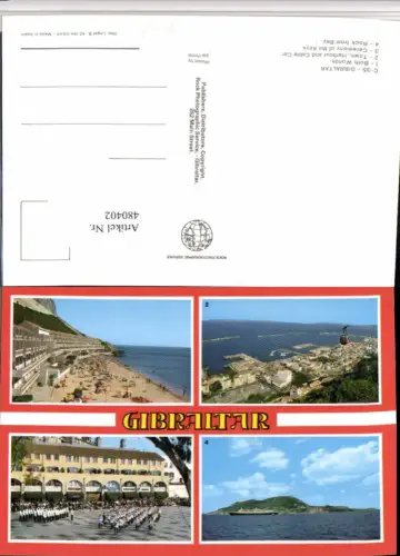 480402,Gibraltar Both Worlds Harbour Cable Car Ceremony Mehrbildkarte