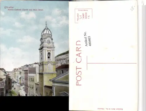 480403,Gibraltar Roman Catholic Church and Main Street Kirche