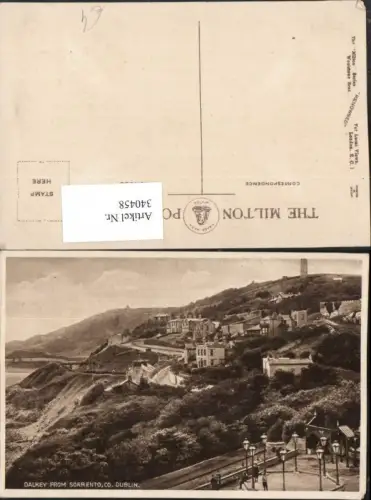 340458,Dublin Dalkey from Sorrento Teilansicht