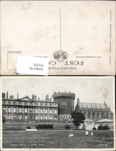351292,Dublin Castle and Chapel Royal Schloss