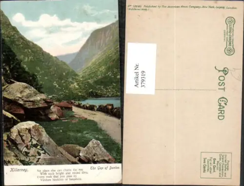 379319,Ireland Killarney The Cap of Dunloe Partie Spruch Text