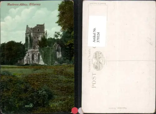 379324,Ireland Killarney Muckross Abbey Abtei Kirche Ruine