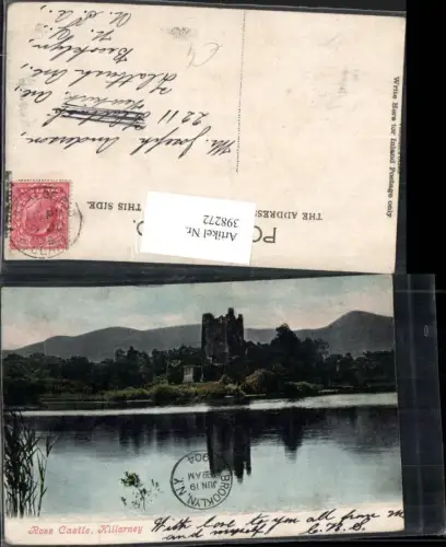 398272,Ireland Killarney Ross Castle Burg Ruine