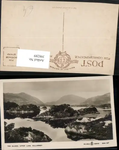 398289,Ireland Killarney Islands Upper Lake See Bergkulisse
