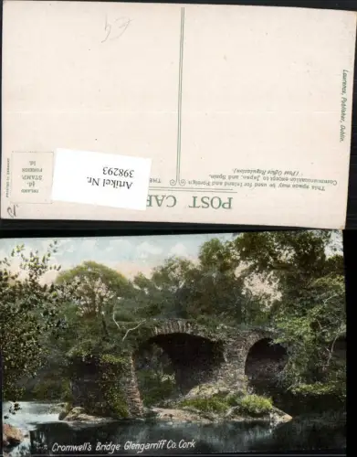398293,Ireland County Cork Glengarriff Cromwells Bridge Brücke