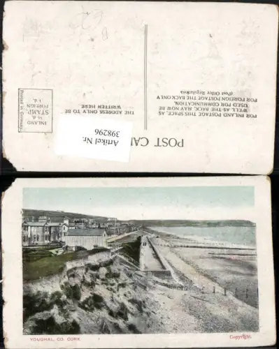 398296,Ireland County Cork Youghal Teilansicht Strand