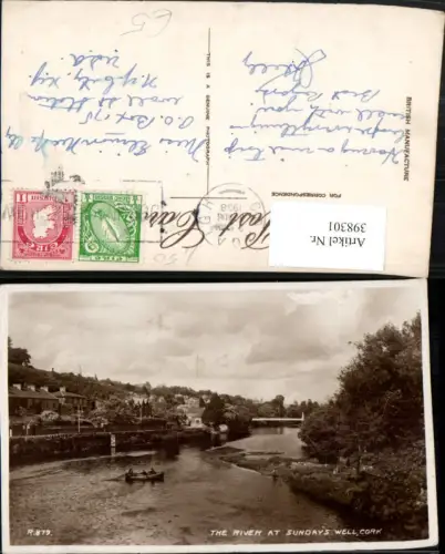 398301,Ireland Cork River at Sundays Well Fluss