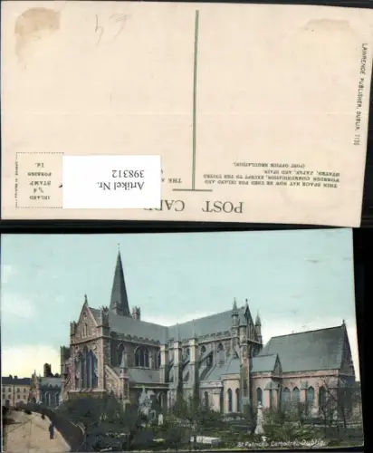 398312,Ireland Dublin St. Patricks Cathedral Kirche