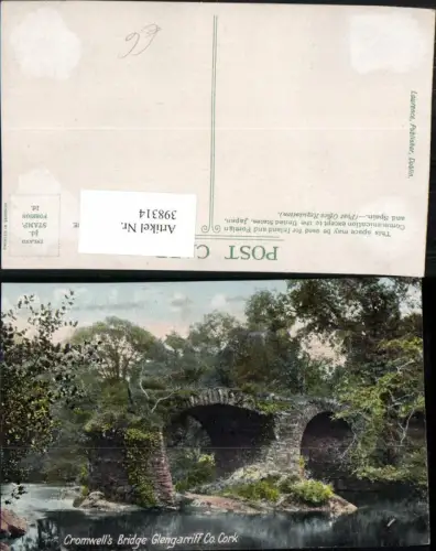 398314,Ireland County Cork Glengarriff Cromwells Bridge Brücke