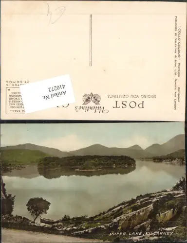 410272,Ireland Killarney Upper Lake See Insel Bergkulisse
