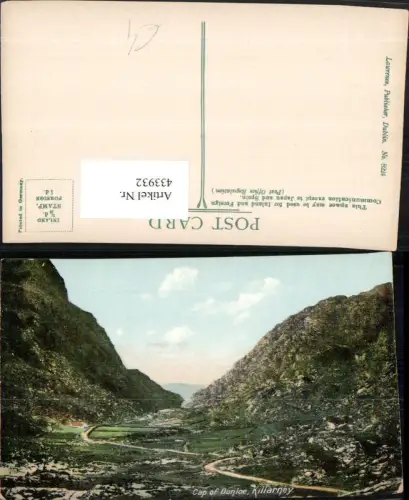 433932,Ireland Killarney Cap of Dunloe Landschaft